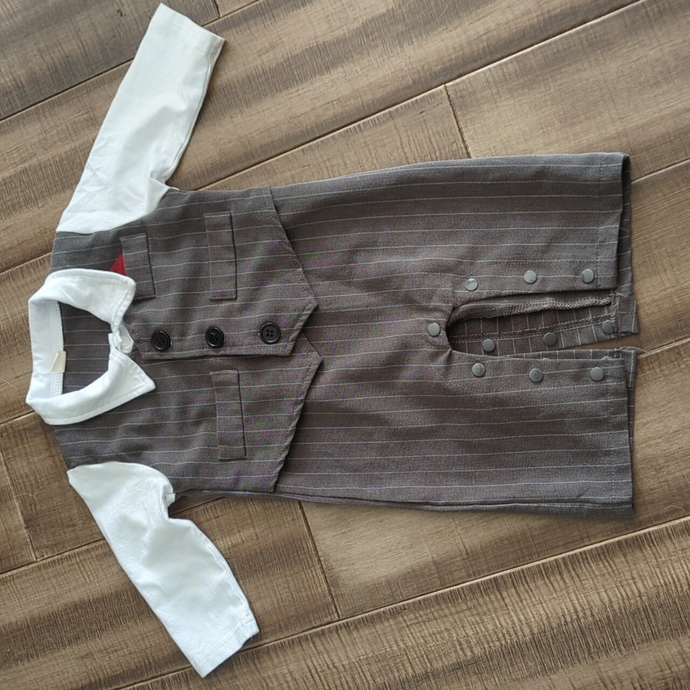 Baby boy suit romper grey 3-6 months
